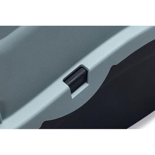 Beeztees Kapalı Kedi Tuvaleti, Açık Mavi Antrasit, 57x39x41cm