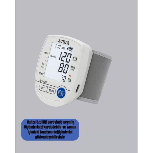 Akıllı Bilek Tansiyon Aleti Hem Şarjlı Hem Pilli Kolay Ölçüm