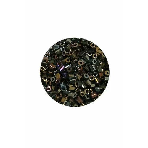 Kesme Cam Boncuk 2mm - 20 Gram - Asker Yeşili -BNC340