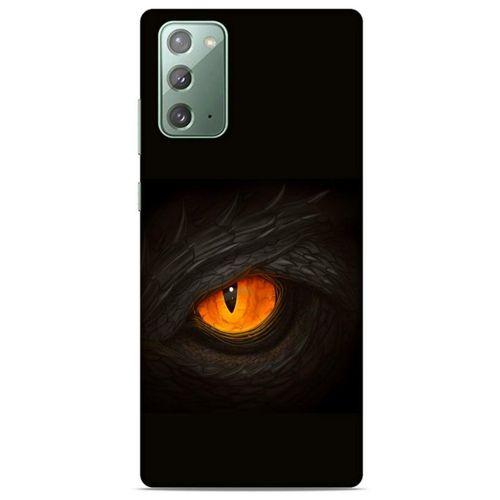 Samsung Galaxy Note 20 Kılıf Dragons (47) Crystal Flex Kılıf Ejderha Görselleri