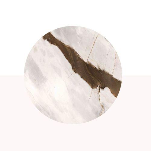 Allzalit Porselen Masa Tablası Yuvarlak 105 Çap