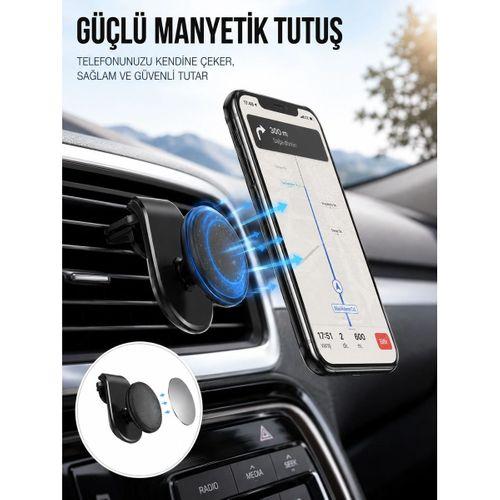 Kalorifer Izgaralı Manyetik Telefon Tutucu – Sarsıntı Geçirmez Yeni Nesil
