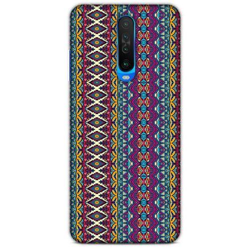 Ethnic Culture (95) Xiaomi Redmi K30 5G Kılıf Silikon Kapak Desenli