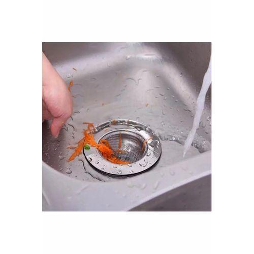 Mutfak Su Lavabo Filtresi Örgü Süzgeç Paslanmaz Çelik 7.5 cm Çap