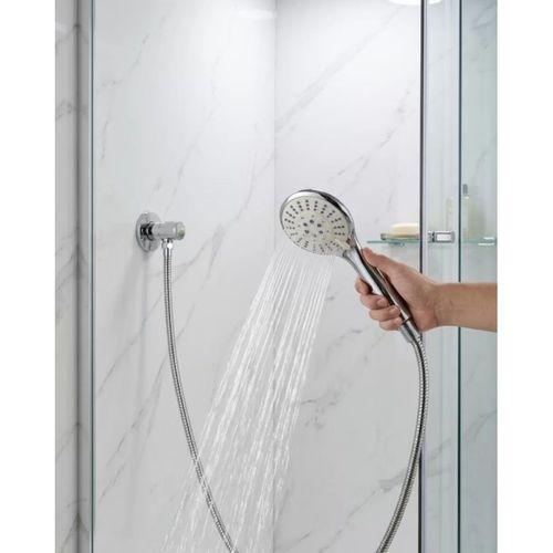 Kireç Önleyici El Duşu Seti Spiral Duş Hortumu Hareketli Duş Askısı