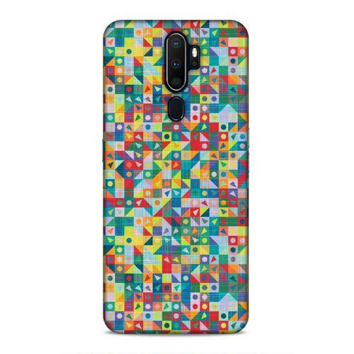 Oppo A5 2020 Uyumlu Kılıf Utopia (24) Darbe Emici Kılıf Mozaik