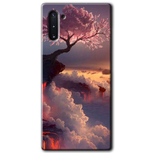 Potkal Hediye Fabrikası Samsung Galaxy Note 10 Kılıf HD Desen Baskılı Arka Kapak - Uçurumdaki Hayat