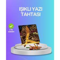 Çocuklar Ve Yetişkinler İçin Usb Led Işıklı Çizim Panosu