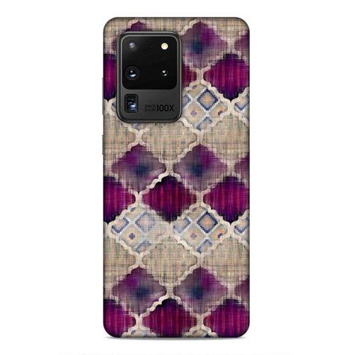 Samsung Galaxy S20 Ultra Uyumlu Kılıf Utopia (7) Telefon Kılıfı Bordo Mavi