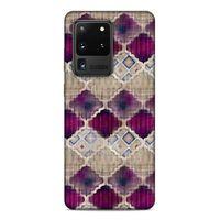 Samsung Galaxy S20 Ultra Uyumlu Kılıf Utopia (7) Telefon Kılıfı Bordo Mavi