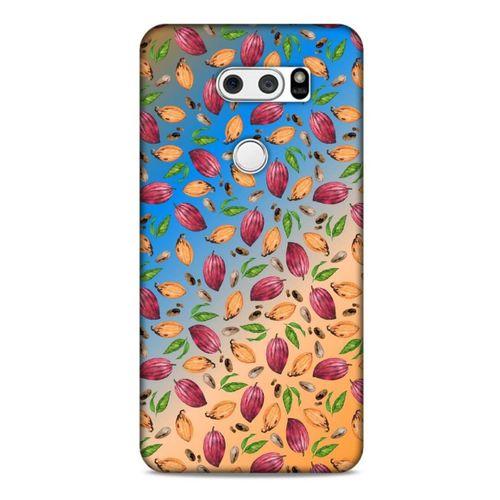 Frutix Kakao Çekirdeği 02 LG K50S Kılıf Desenli Silikon