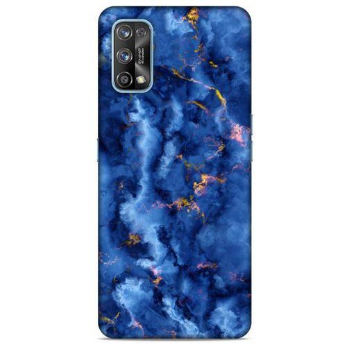 Realme 7 Pro Uyumlu Kılıf Mavi Delisi (7) Telefon Kılıfı Mermer