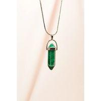 Yeşim Doğal Taşı Zincirli El Yapımı Tasarımlı Kolye Uç: 3,5 cm Zincir: 20 cm Kutulu