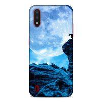 Lopard Samsung Galaxy A01 Uyumlu Kılıf Manipülasyon ☻ (14) Lansman Kılıf Desenli