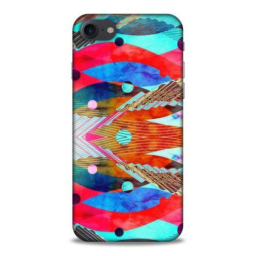Lopard Apple Iphone 8 Uyumlu Kılıf Manipülasyon ☻ (10) Full Koruma Kılıfı Desenli