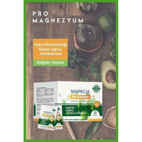 Viapecia Viapecia Pro-Magnium 20 Saşe 8683684326332