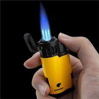 Cohiba CCM0776 Jet Torch Delicili Puro Çakmağı Sarı