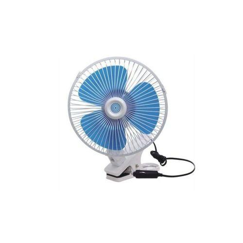 Oto Vantilatör Çap 18 Cm Mandallı Döner Başlıklı 12v Araç Içi Fan
