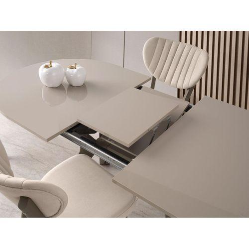 Star Capuccino Lak Panel Mutfak Masa Sandalye Takımı 82x138