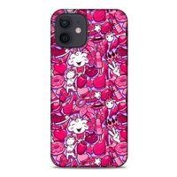 Graffitix (5) Desenli Silikon Kapak Apple iPhone 12 Kılıf