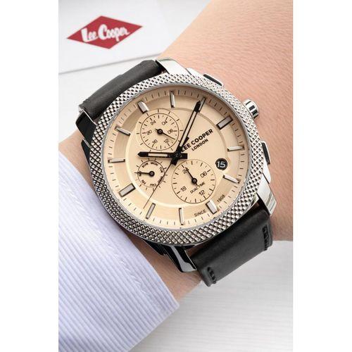 Lee Cooper Deri Kordon İç Fonksiyonları Aktif 5 Atm Suya Dayanıklı Erkek Kol Saati ELC.08331.331