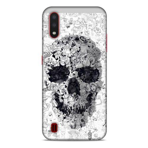Samsung Galaxy A01 Uyumlu Kılıf Motorsiklet (26) Tpu Silikon Kılıf İskelet