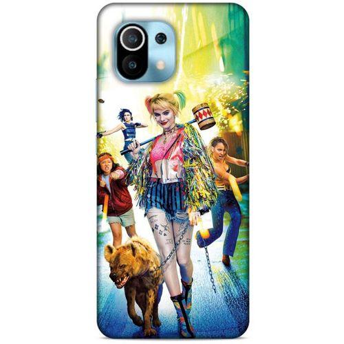 Xiaomi Mi 11 Uyumlu Kılıf Harley Quinn (32) Soft Silikon Kılıf Lavanta pembesi