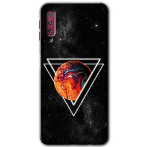 Galaxy A7 2018 Kılıf HD Desen Baskılı Arka Kapak - Kızıl Gezegen