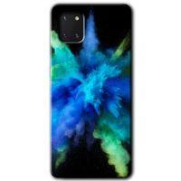 Potkal Hediye Fabrikası Samsung Galaxy Note 10 Lite Kılıf HD Desen Baskılı Arka Kapak - Karışım 1