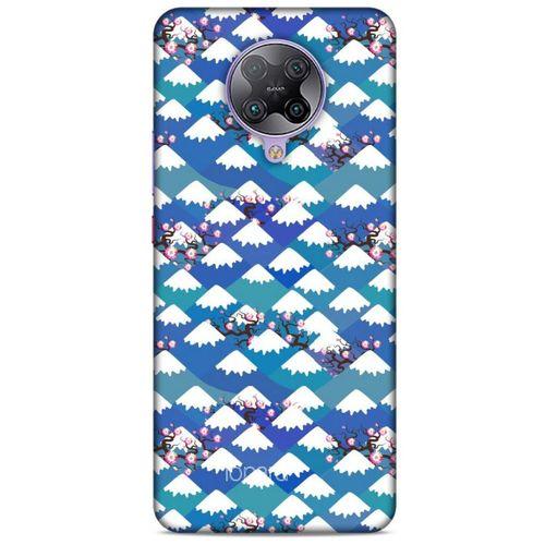 Xiaomi Poco F2 Pro Kılıf Pastel Renkler (16) Kalın Kılıf Yeşil Mavi