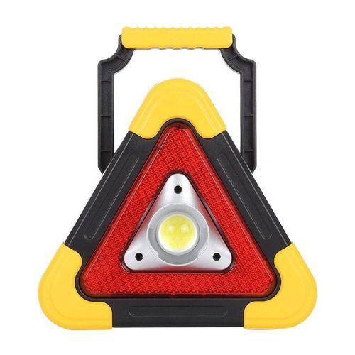 500 LUMEN SOLAR ŞARJLI ÇOK FONKSİYONLU REFLEKTÖR IŞIKLI İKAZ LAMBASI (2818)