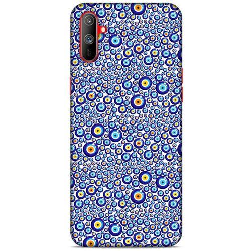 Nazarium (50) Desenli Silikon Kapak Oppo Realme C3 Kılıf