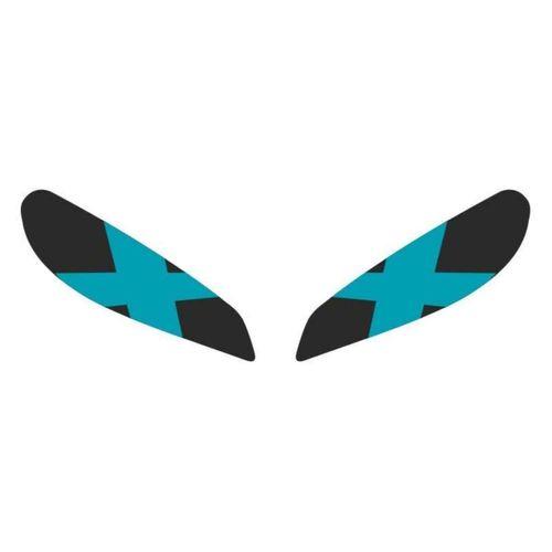 CF MOTO Cf Moto 250 Sr 2020 - 2024 Uyumlu Far Sticker X Mavi