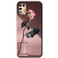 İnfinix Hot 11 Play Kılıf HD Desen Baskılı Arka Kapak - Retro Gül