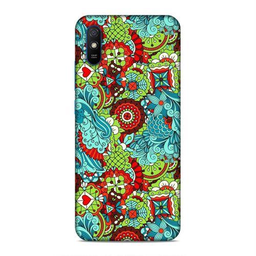 Xiaomi Redmi 9a Kılıf Cam Motifleri Arka Kapak Silikon Koruma Full Koruyucu