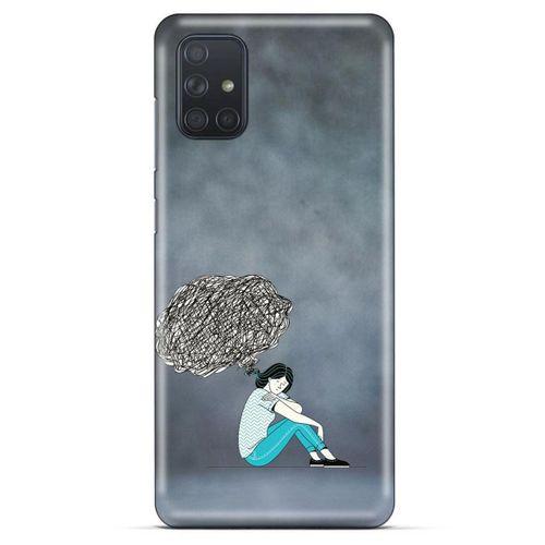 Samsung Galaxy M51 Kılıf Depresyon (5) Koruma Kabı Fuşya
