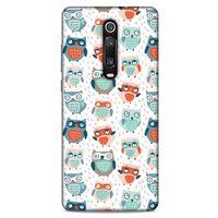 Baykuşlar (16) Desenli Silikon Kapak Telefon Kabı Xiaomi Redmi K20 Pro Kılıf