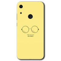 Huawei Y6s Kılıf HD Desen Baskılı Arka Kapak + Temperli Cam - Be Honest