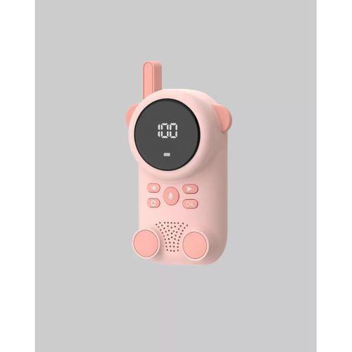 Bebek Telsizi Lcd Ekran Vox İki Yönlü İletişim Usb Şarj Hafif