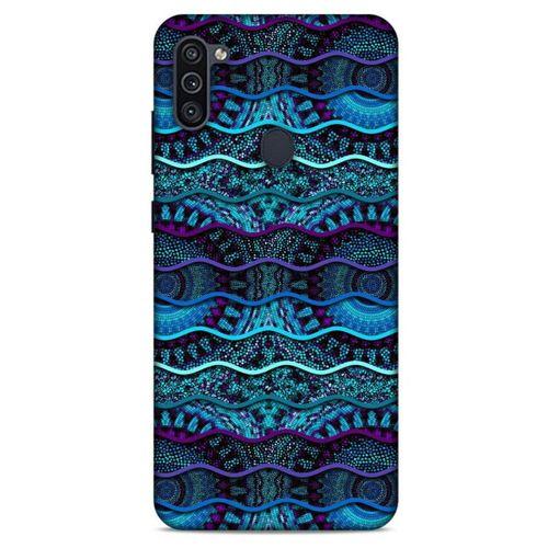 Samsung Galaxy M11 Kılıf Baskılı Özel Seri Taşlı (37) Silicone Cover