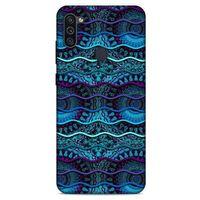 Samsung Galaxy M11 Kılıf Baskılı Özel Seri Taşlı (37) Silicone Cover