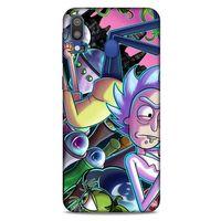 Samsung Galaxy M20 Uyumlu Kılıf Rick And Morty (40) Fit Silikon Kılıf Rick D. Sanchez
