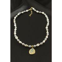 Gül Deniz Kabuğu İnci Mineli Kolye