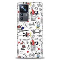 Xiaomi Mi 12T Kılıf HD Baskılı Kılıf - Mickey Şehirde + Tam Ekran Koruyucu