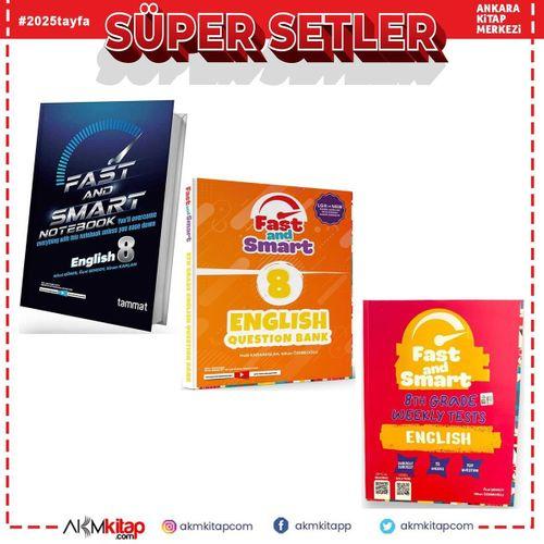 Tammat 8.Sınıf İngilizce Konu Soru ve Deneme Seti 3 Kitap