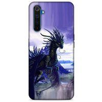 Oppo Realme 6 Kılıf Dragons (37) Silicone Cover Ejderha Meyvesi