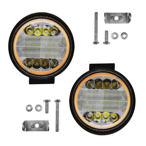 Yuvarlak kırmızı angelli sis lambası 12-24V / LASS311