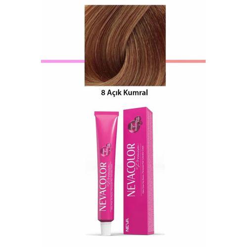 Premium 8 Açık Kumral - Kalıcı Krem Saç Boyası 50 g Tüp