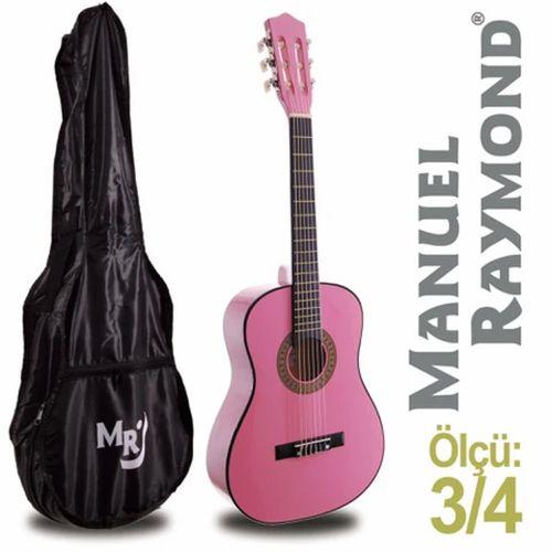 Klasik Gitar Junior Manuel Raymond MRC87PNK KILIF HEDİYE