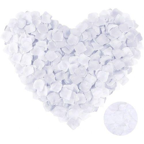 Beyaz Renk Gül Yaprağı - 10 Paket 1000 Adet